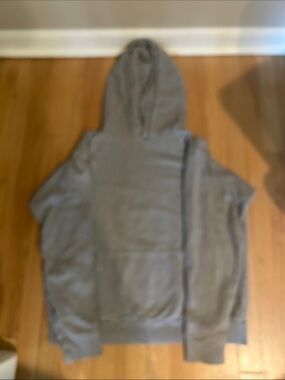 Re/Done Gray Pullover Hoodie